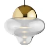Nutty XL pendel, klar/guld