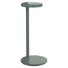 Oblique bordlampe, blank grøn