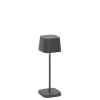 Ofelia micro batterilampe / bordlampe, mørkegrå