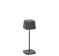 Ofelia micro batterilampe / bordlampe, mørkegrå