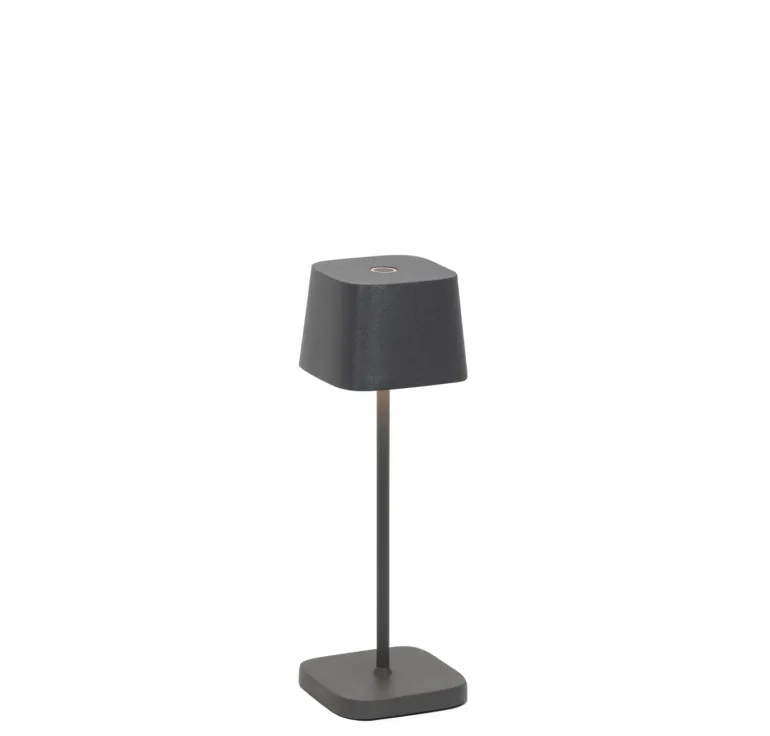 Ofelia micro batterilampe / bordlampe, mørkegrå