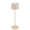 Olivia batterilampe / bordlampe, sand