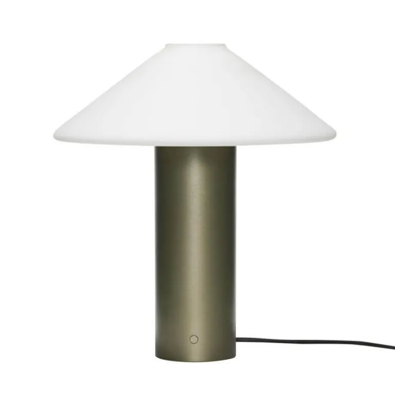 Orbit bordlampe, mørkegrøn