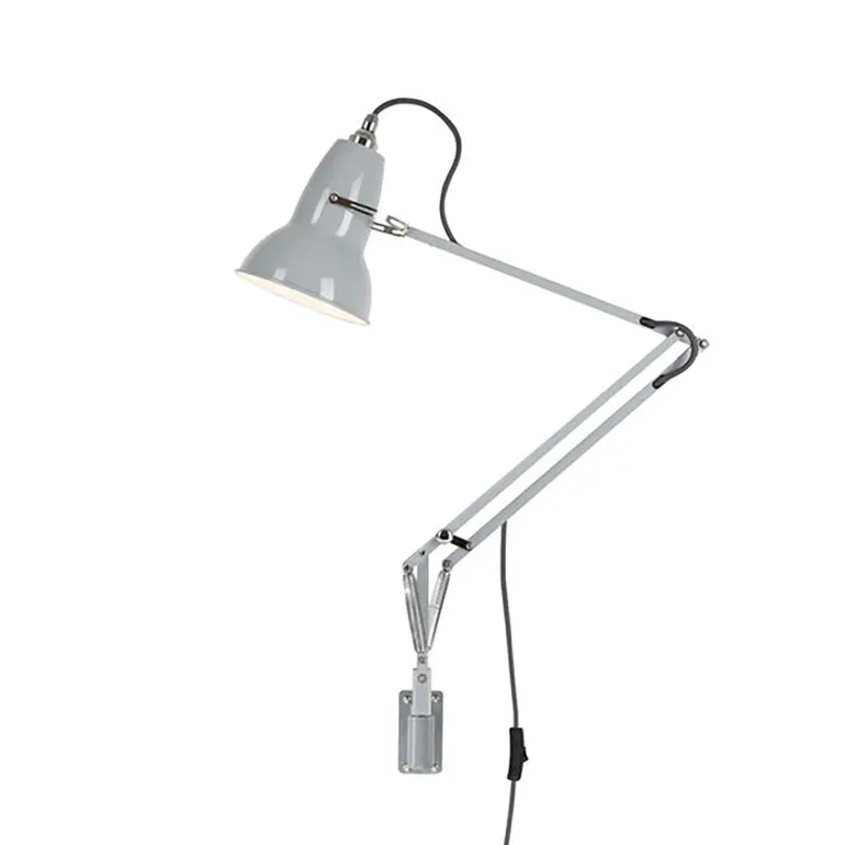 Original 1227 vægmonteret lampe, grå