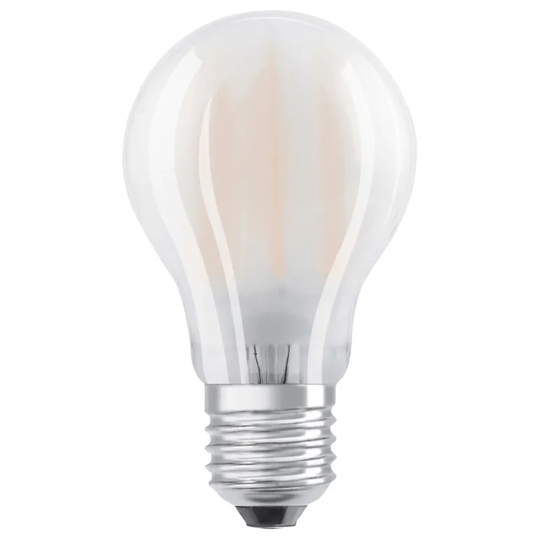 Osram LED-pære 2,5W E27 827, mat