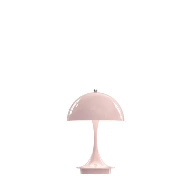 Panthella 160 Portable, lys rosa akryl