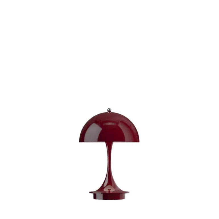 Panthella 160 Portable V3 bord- / batterilampe, opaque burgundy