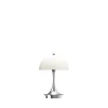 Panthella 160 Portable V3 bord- / batterilampe, krom/beige opal