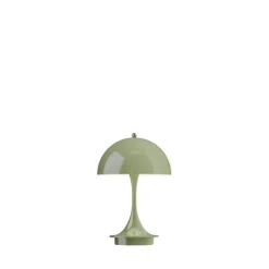Panthella 160 Portable V3 bord- / batterilampe, opaque moss grøn