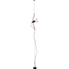 Parentesi gulvlampe, rød
