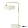 Petite Machine bordlampe, østershvid