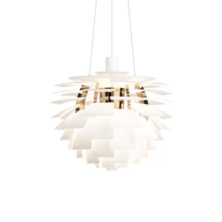 PH Artichoke Ø48 pendel, soft white/messing