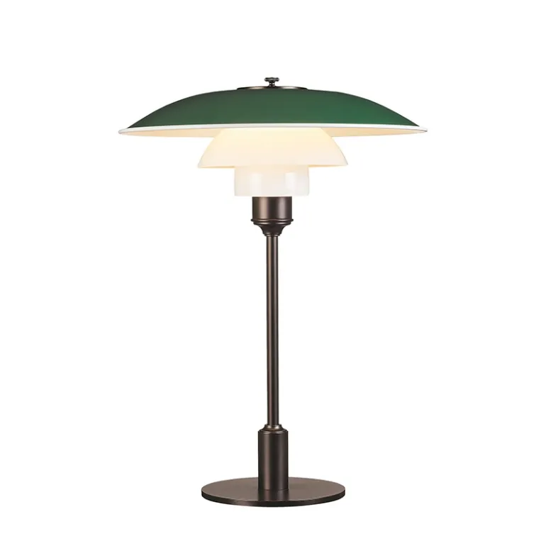 PH 3½-2½ bordlampe, grøn