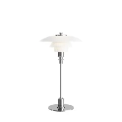 PH 2/1 bordlampe, krom