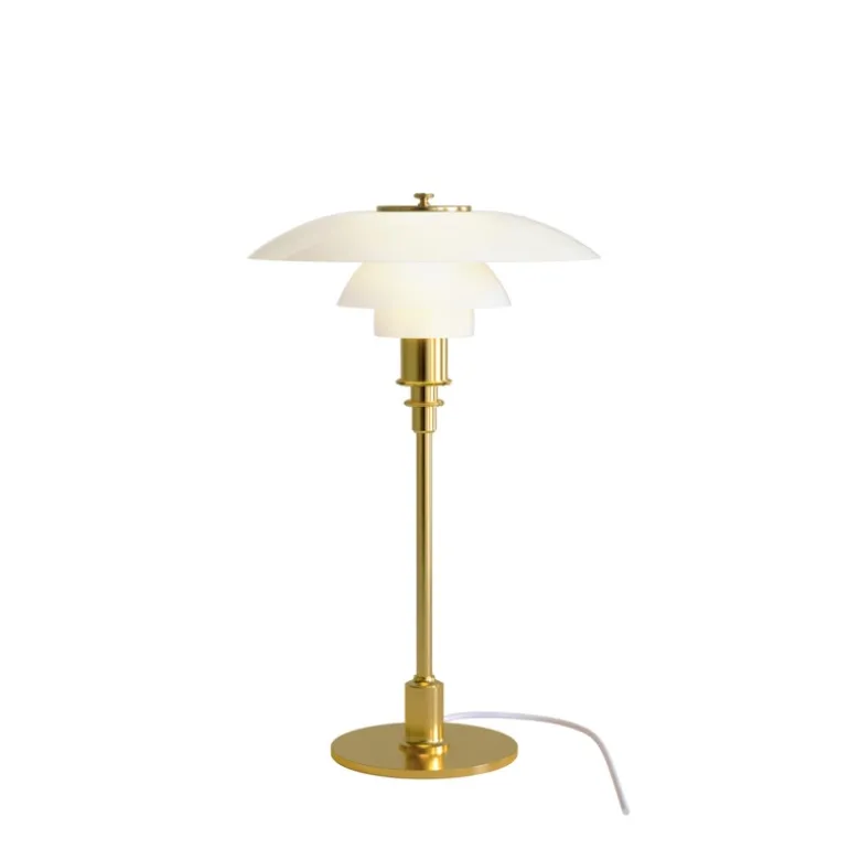 PH 3/2 bordlampe, messing