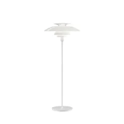 PH 80 gulvlampe on/off, hvid opal akryl/hvid