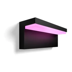 Philips Hue Nyro White and Color Ambiance udendørs væglampe, sort