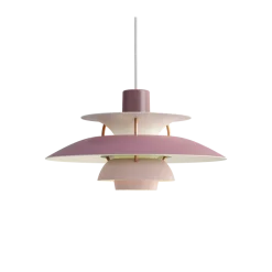 PH 5 Mini pendel, hues of rose