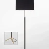 Pie de salón Gulvlampe G2 sort/messing