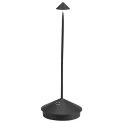 Pina batterilampe / bordlampe, sort