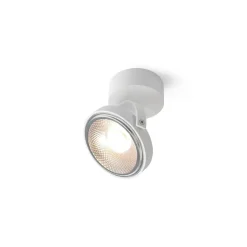 Pin-Up 1 Round LED, hvid