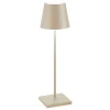 Poldina batterilampe / bordlampe, sand