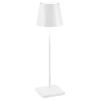 Poldina batterilampe / bordlampe, hvid