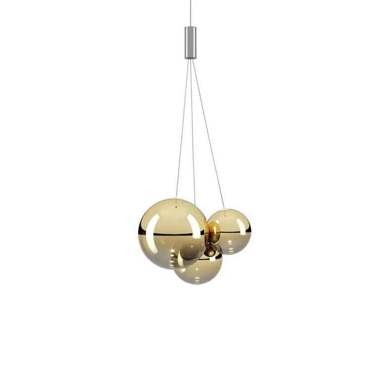 Random klyngependel, guld