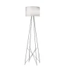 Ray gulvlampe F2, glas