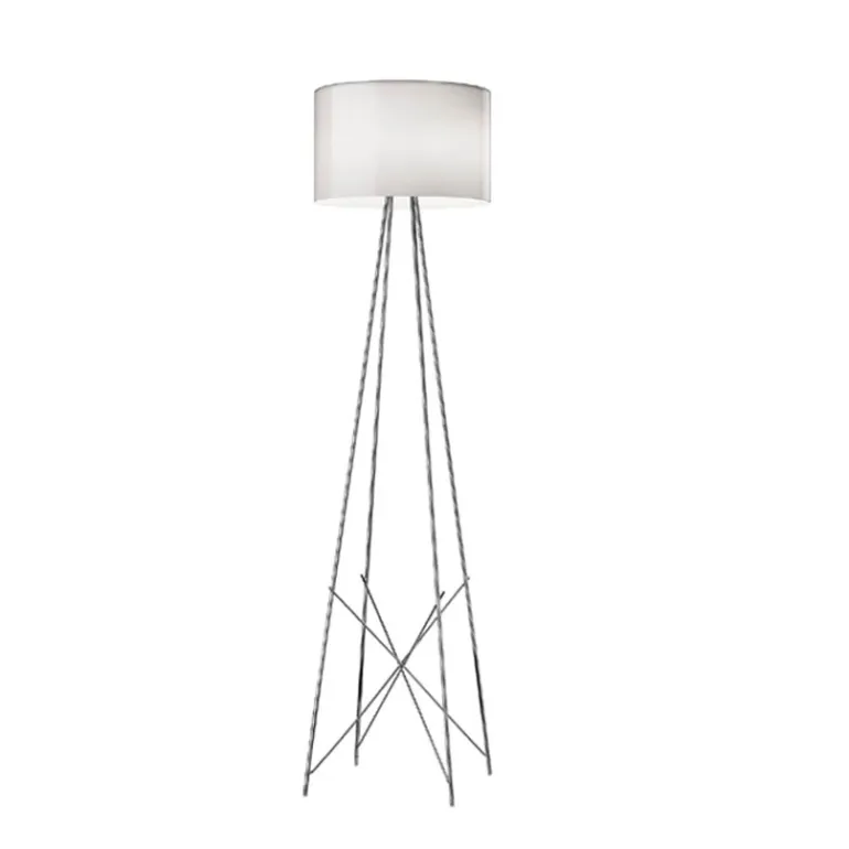 Ray gulvlampe F2, glas