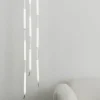 Reb lampe 5, hvid