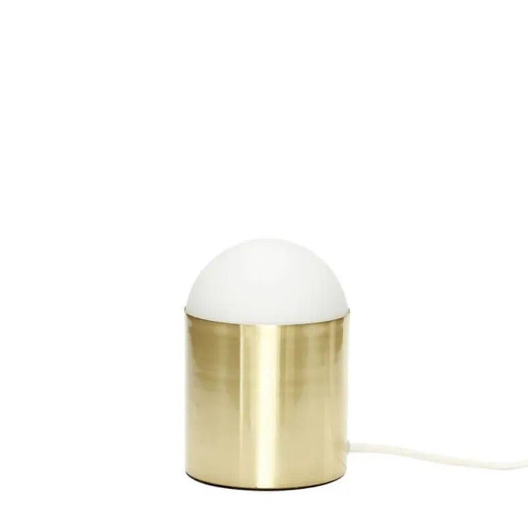 Sculpture bordlampe, messing
