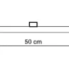 S14d LED 5W, 470 lumen, 500 mm, dæmpbar