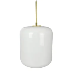Silvia D25 pendel, opal/messing