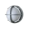 Skot LED udendørs væglampe / loftlampe, opal/alu
