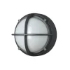 Skot LED udendørs væglampe / loftlampe, opal/grafit
