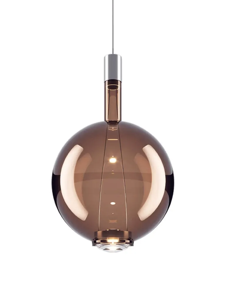 Sky-Fall Round large pendel, bronze