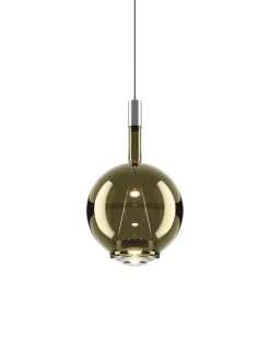 Sky-Fall Round medium pendel, sage