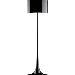 Spun Light F gulvlampe, sort