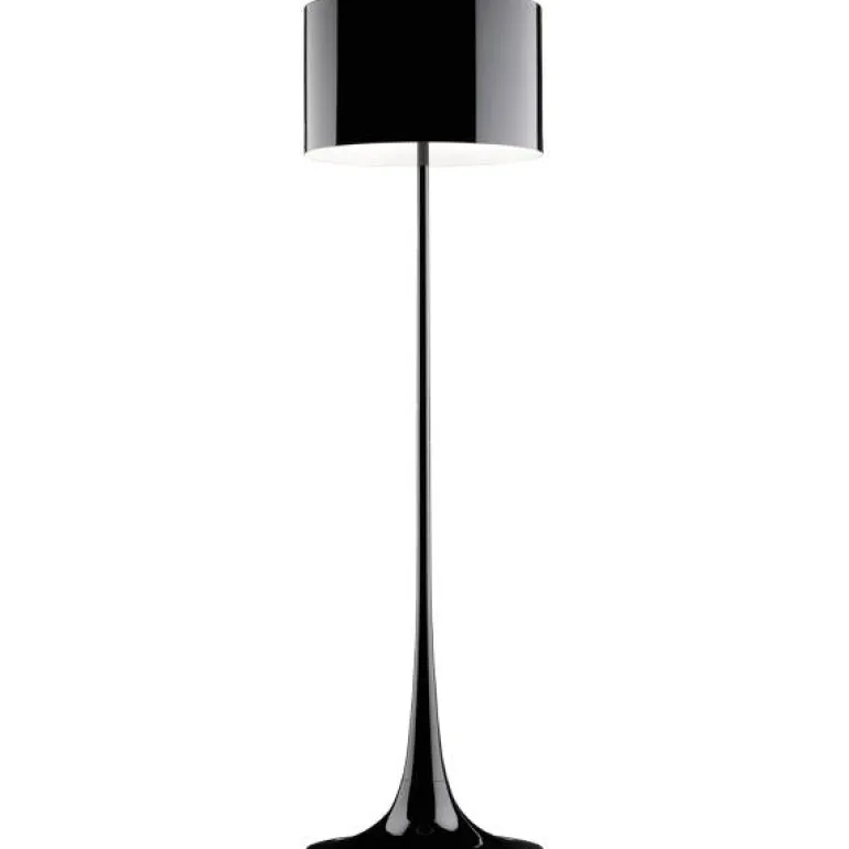 Spun Light F gulvlampe, sort