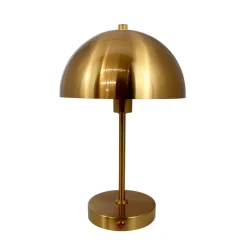 Stockholm LED 2.0 bordlampe / batterilampe, antik messing