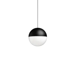 String Light sphere pendel 12m m/dæmper, sort