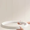Tidal Adjustable pendel, hvid m/hvid baldakin