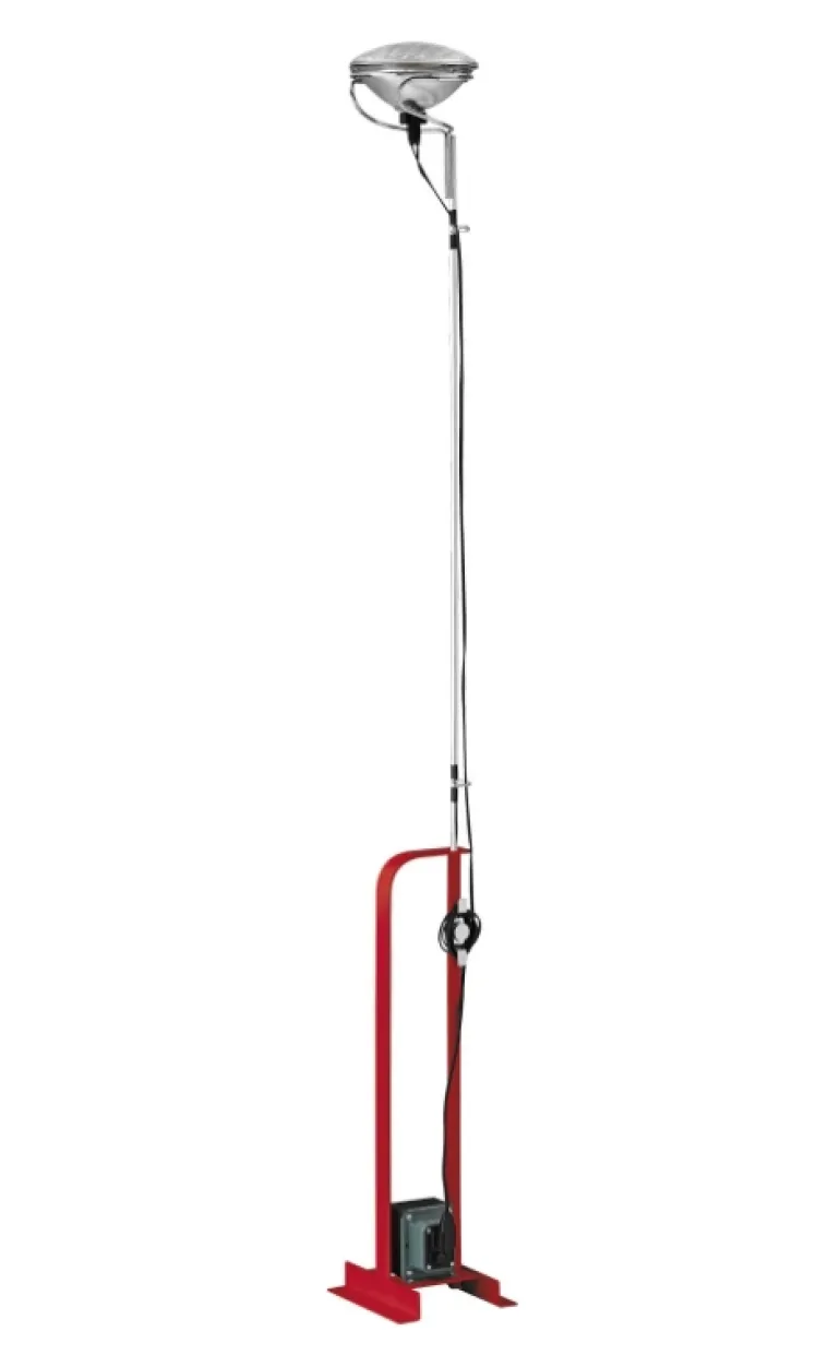 Toio LED gulvlampe, rød