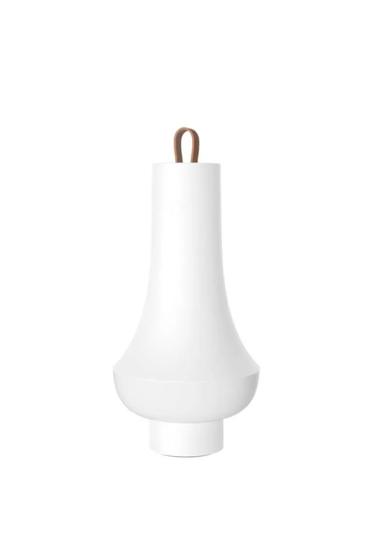Tomoshi Portable bordlampe / batterilampe, hvid