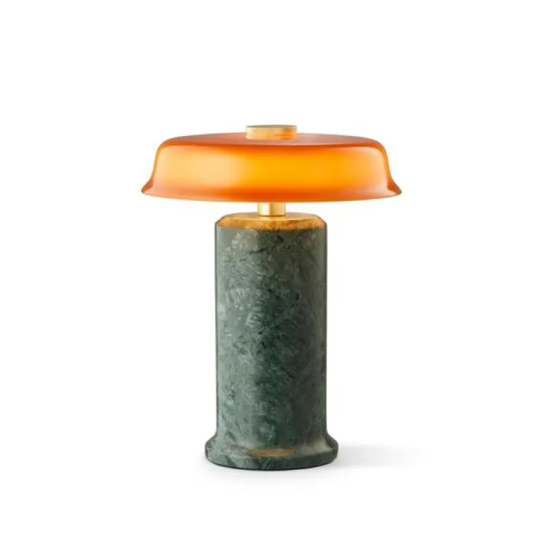 TRIP no. 2 portable batterilampe / bordlampe, moss/amber
