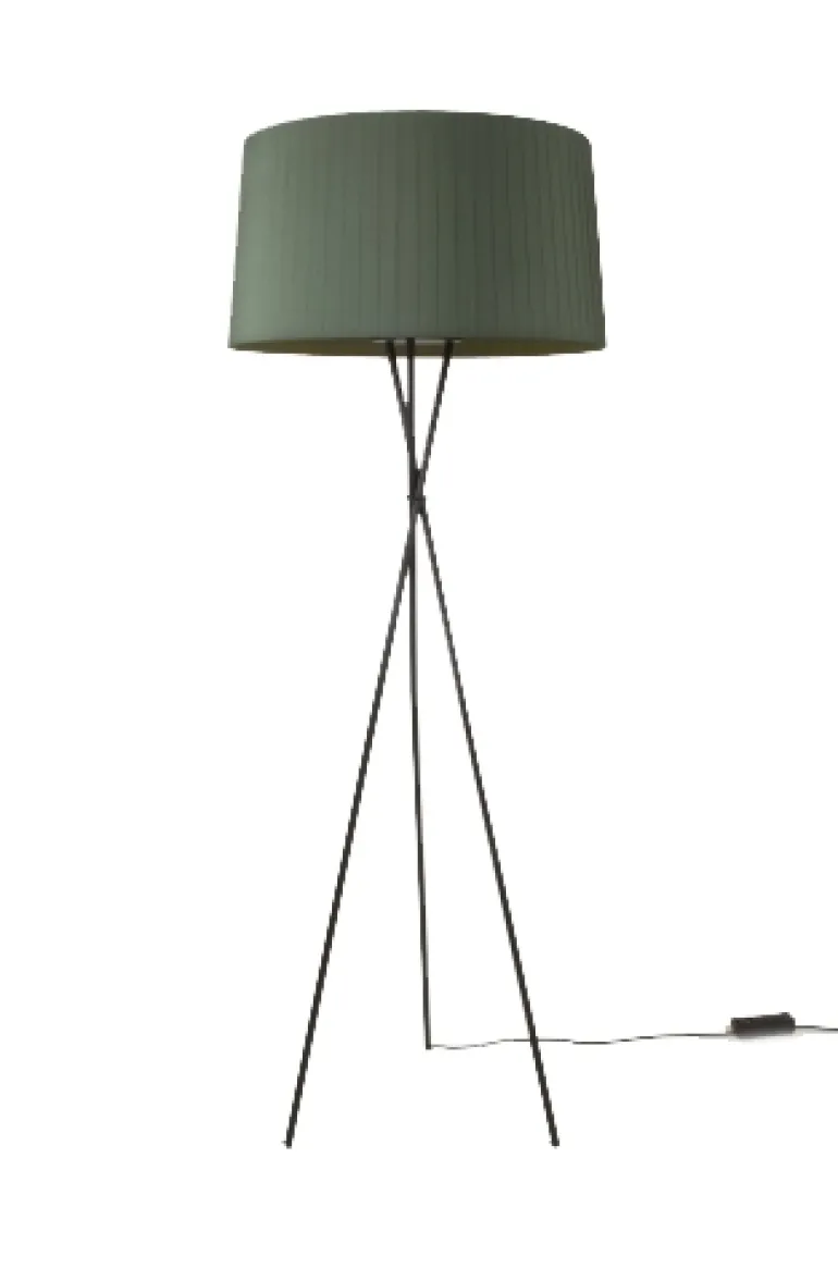 Tripode G5 gulvlampe, grøn