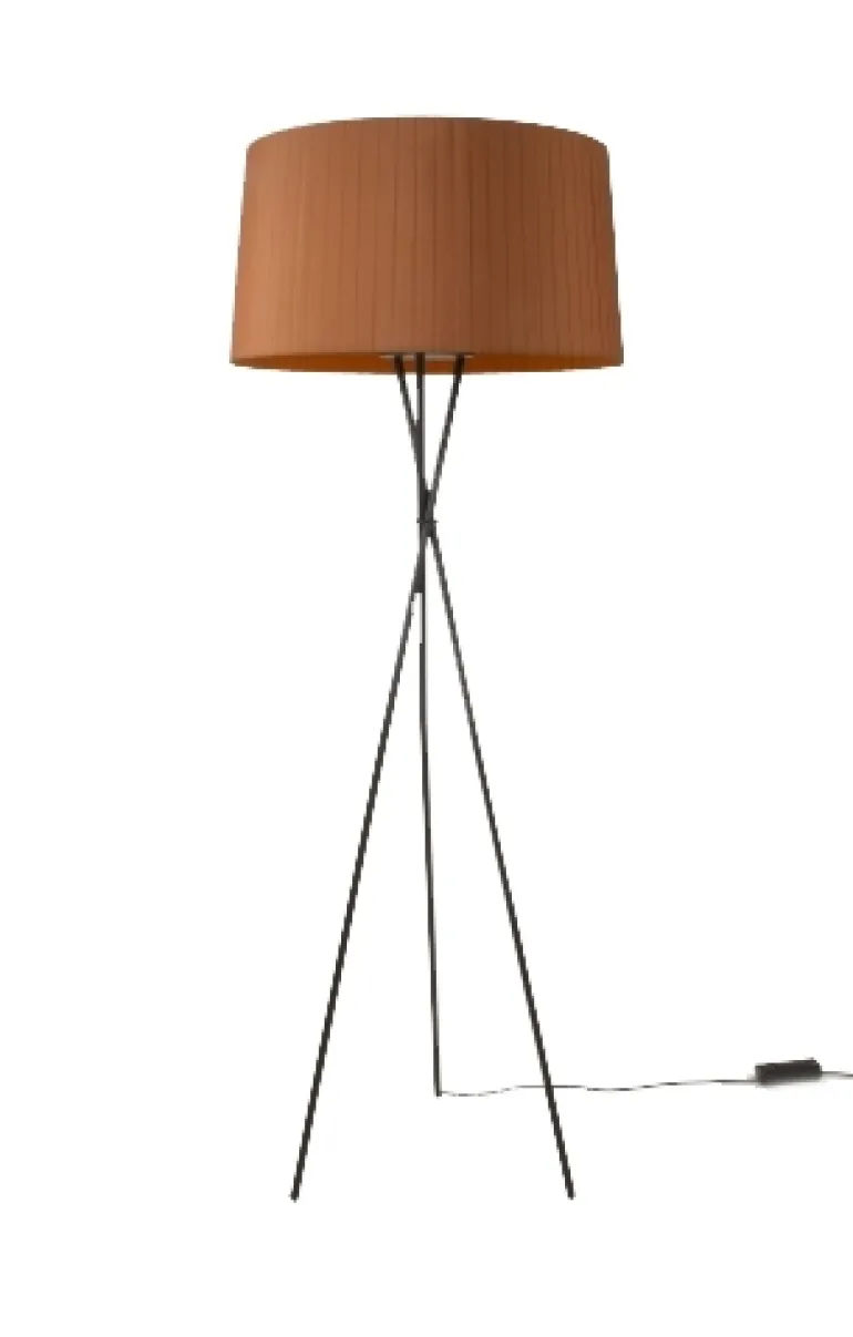 Tripode G5 gulvlampe, terracotta