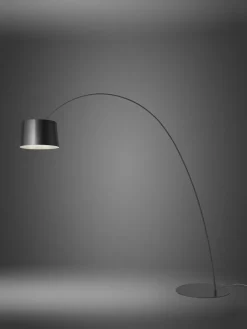 Twiggy Elle LED gulvlampe, grafit