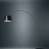 Twiggy Elle LED gulvlampe, sort